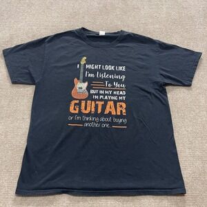 Look Like I'm Listening To You But In My Head I'm Playing Guitar Vintage T-Shirt